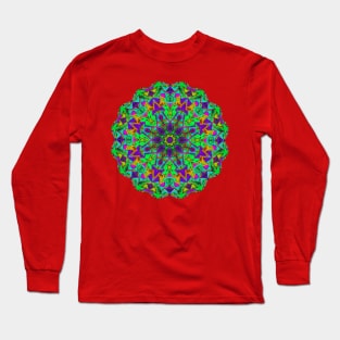 Vibrant Mandala Long Sleeve T-Shirt